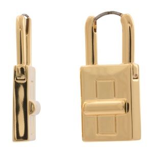 REBECCA MINKOFF Padlock Earrings